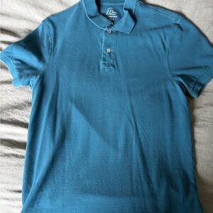 J Crew Classic Mens Polo Shirt Cotton Blend Short Sleeve - Size Small